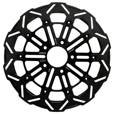 KODLIN 10スポーク・フロントブレーキローター11.8インチ (ブラック) コドリン by SBS