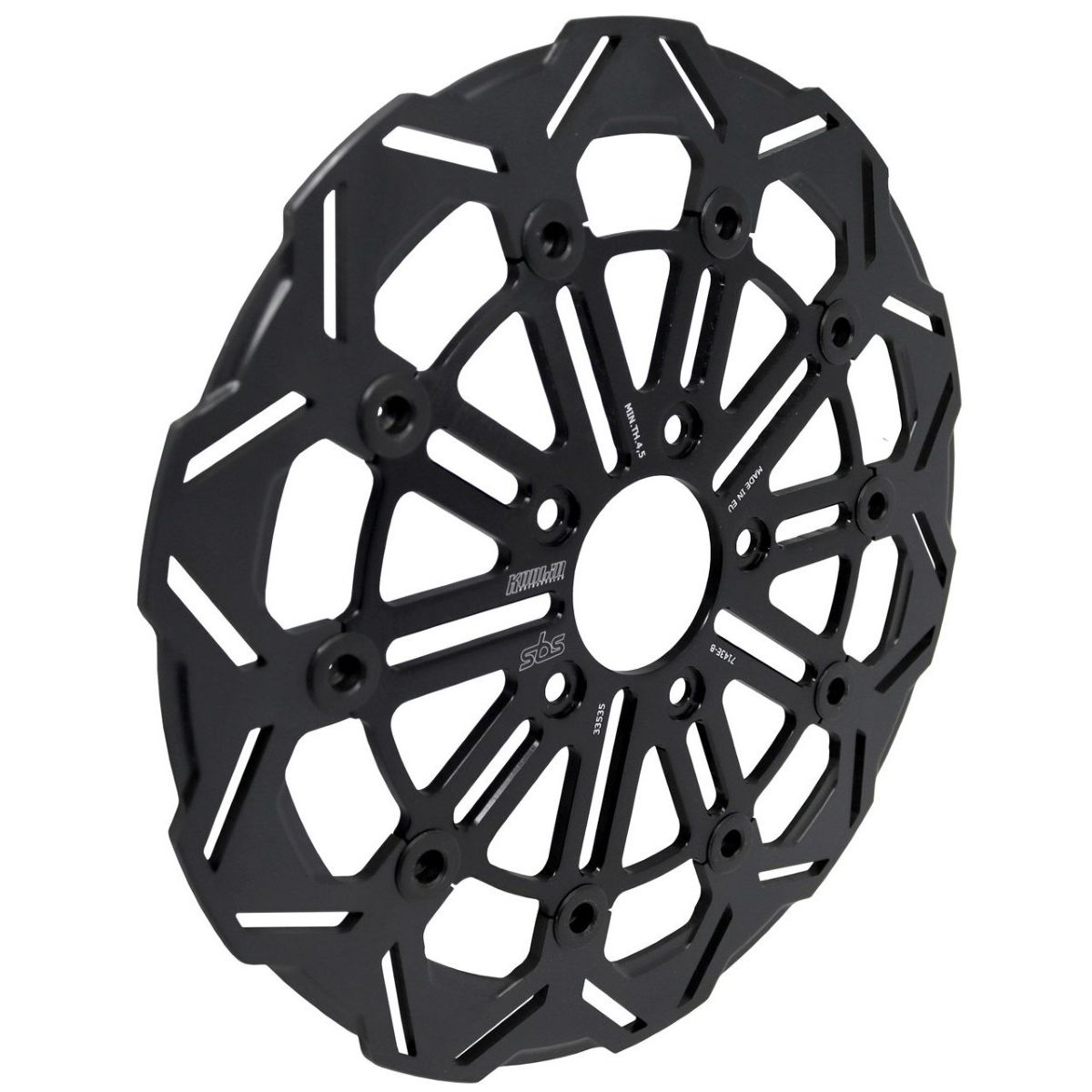 M8 ソフテイル 他 10スポーク・フロントブレーキローター11.8インチ (ブラック)2