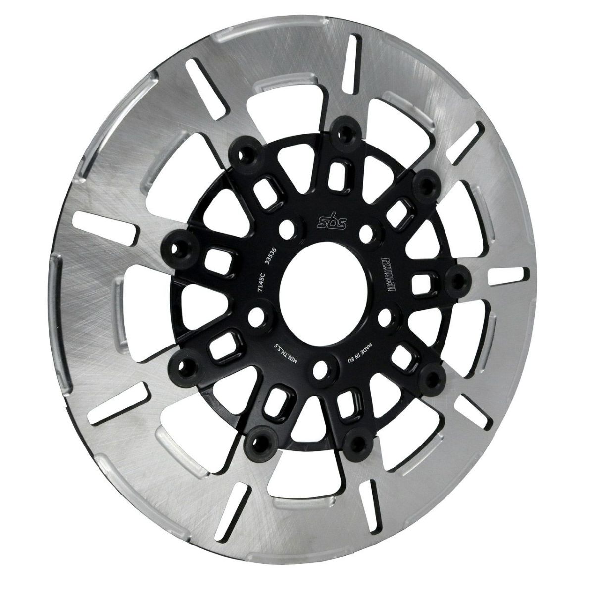 M8 ソフテイル 他 9スポーク・リアブレーキローター11.5インチ (ポリッシュ)1