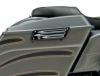 アレンネス Deep Cut Dresser Saddlebag ラッチ・カバー ブラック 1993～2013ツーリング-02