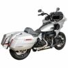 2024以降 ロードグライド FR-T 1.5インチ径 Tハンドルバー 16インチ (ブラック)3