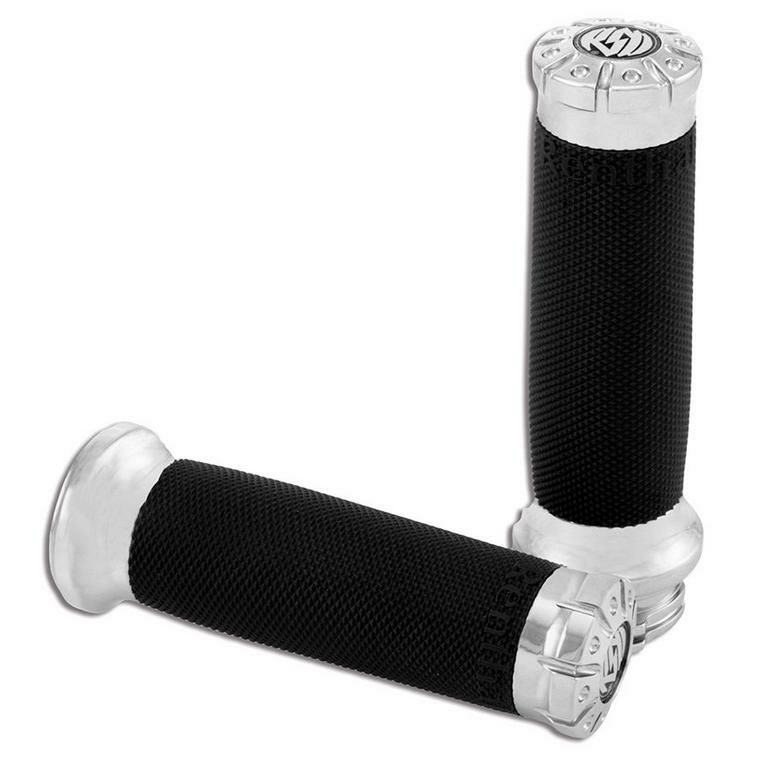 ローランドサンズ・デザイン(RSD)クロノ・グリップ　クローム　ケーブルスロットル車用-01