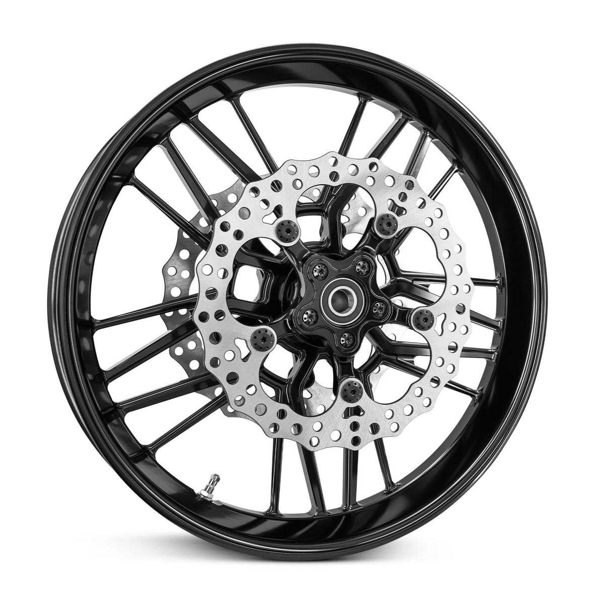  アレンネス ホイール ハブカートリッジ用 320mmスポークマウントローター・アダプター (ブラック)3