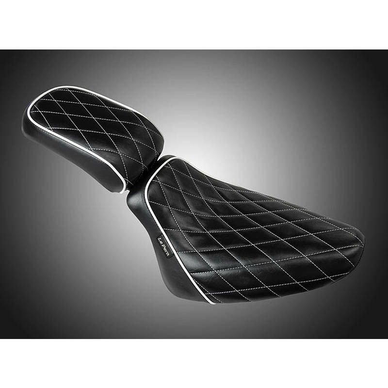 Le Pera Bare Bones ホワイトステッチ　ダイアモンドピリオンシート 3