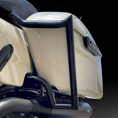 2014以降 ツーリング ELEV8 サドルバッグガード (グロスブラック) CMC