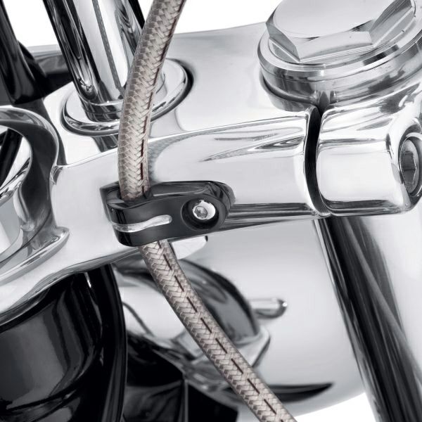 ビレット・ブレーキラインケーブル　エッジカット（ブラック）-01