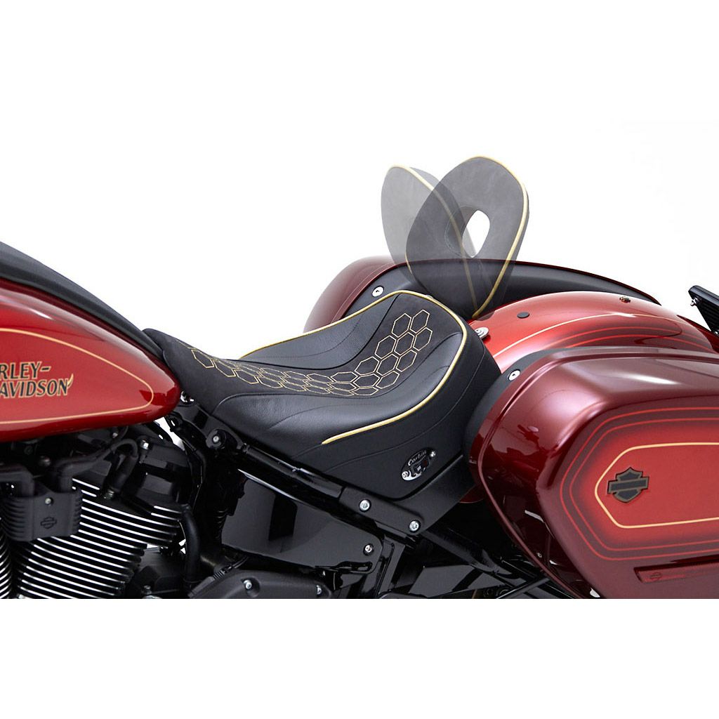  M8 ローライダー/S/ST、スポーツグライド クラシック・ソロシート クロースタイプ (ヒート機能付)1