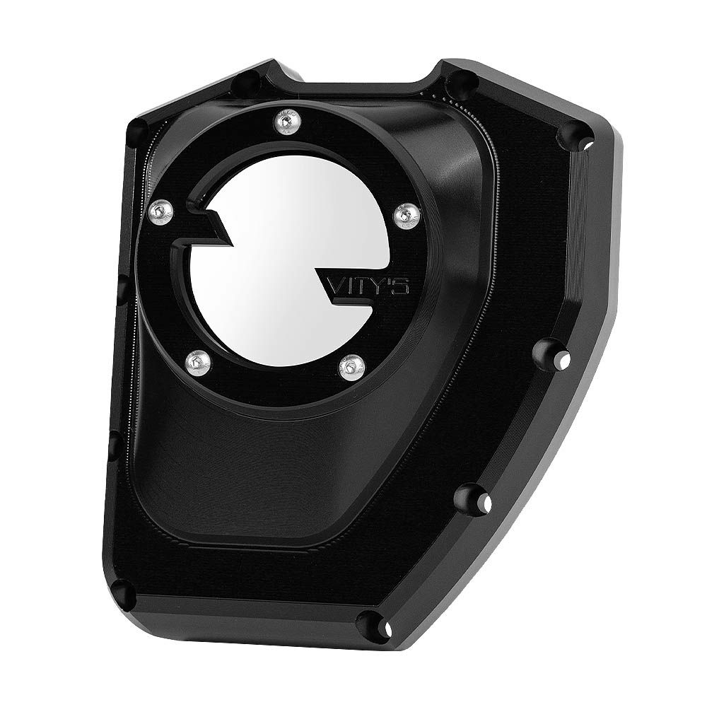 ツインカムモデル用 MASSIVE カムカバー ブラック Vitys Design （ビティーズデザイン）