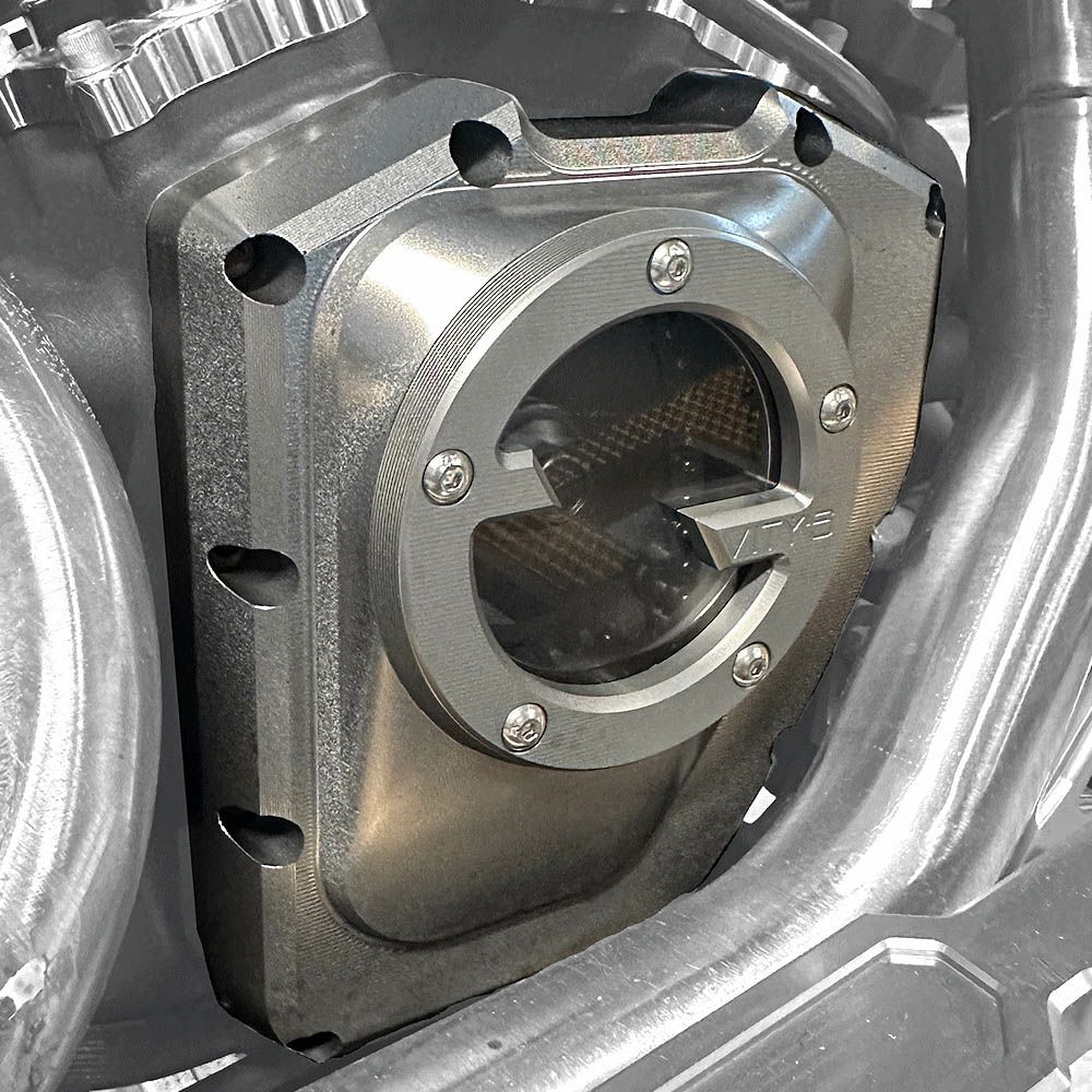 ツインカムモデル用 MASSIVE カムカバー シルバー Vitys Design （ビティーズデザイン）