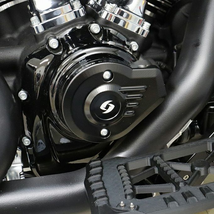 2024以降 ツーリング、2025以降 ソフテイル タイマーカバー (ブラック)