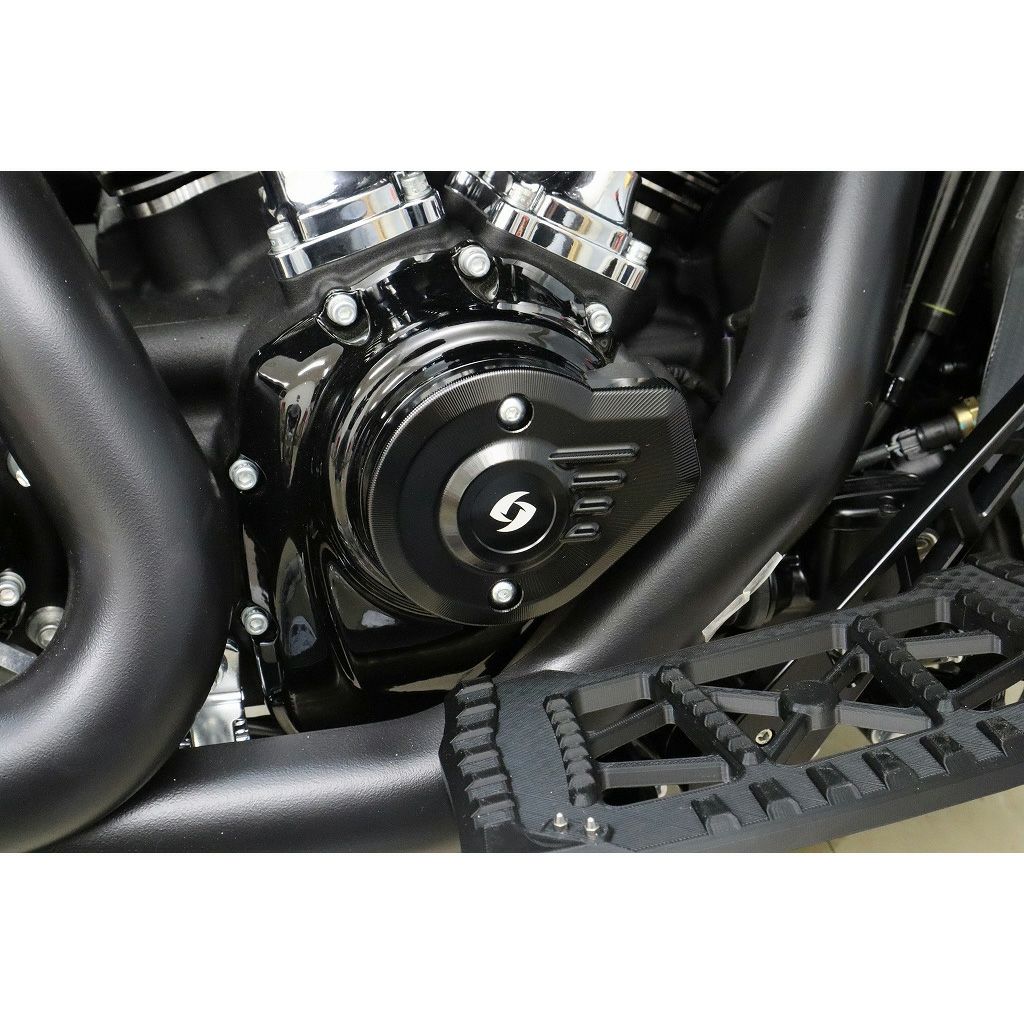 2024以降 ツーリング、2025以降 ソフテイル タイマーカバー (ブラック)2