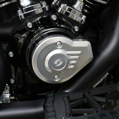2024以降 ツーリング、2025以降 ソフテイル タイマーカバー (シルバー) スピードラ