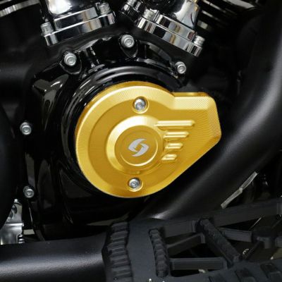 2024以降 ツーリング、2025以降 ソフテイル タイマーカバー (ゴールド) スピードラ