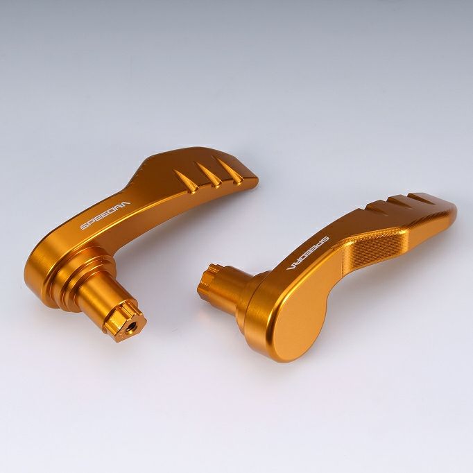  2024以降 ツーリング サドルバッグ ラッチレバー (ゴールド)1