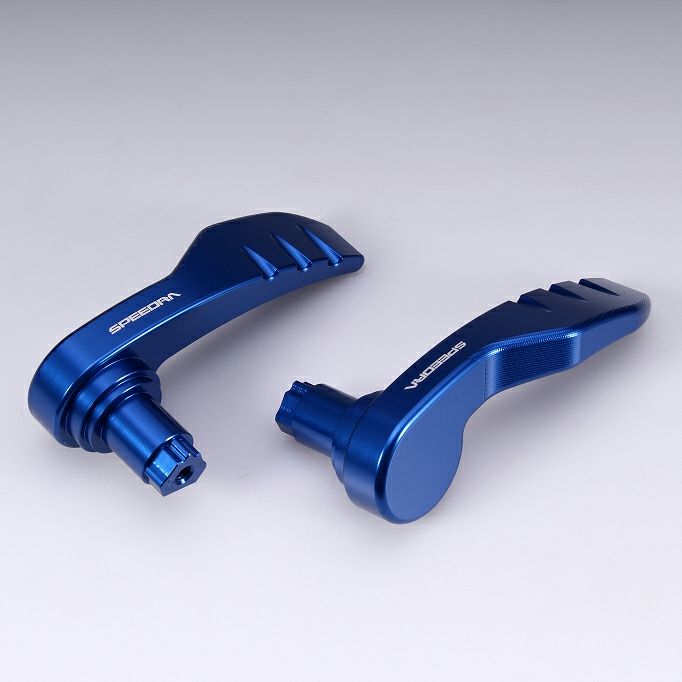 2024以降 ツーリング サドルバッグ ラッチレバー (ブルー)1