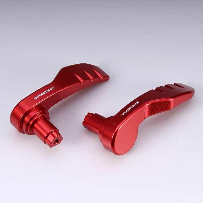 2024以降 ツーリング サドルバッグ ラッチレバー (レッド)1