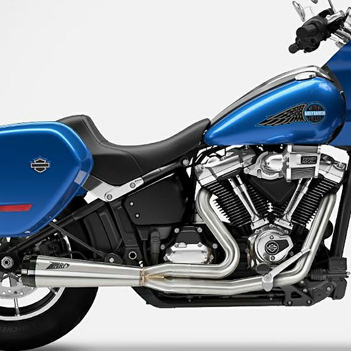 2025以降 ローライダーS/ST、ストリートボブ、ヘリテイジクラシック レーシング・フルエキゾーストマフラー (ステンレス)