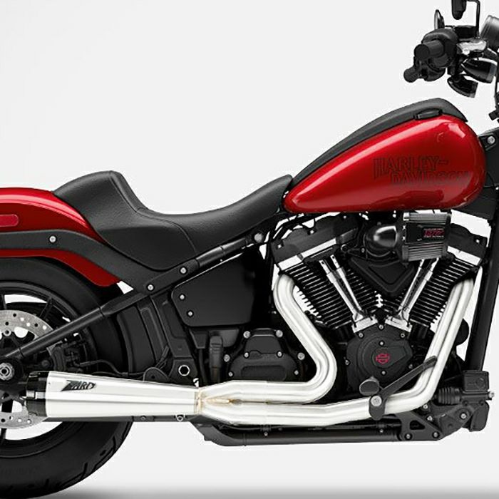 025以降 ローライダーS/ST、ストリートボブ、ヘリテイジクラシック レーシング・フルエキゾーストマフラー (ポリッシュ)