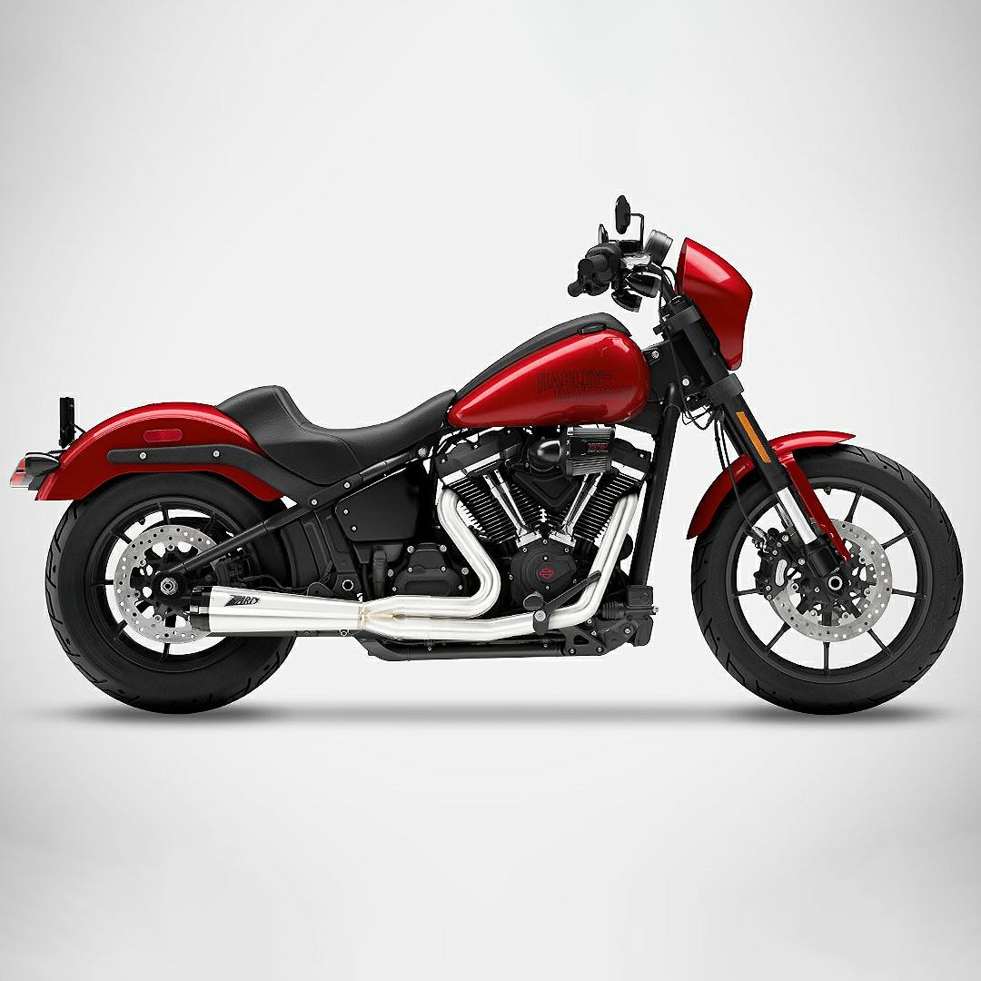 025以降 ローライダーS/ST、ストリートボブ、ヘリテイジクラシック レーシング・フルエキゾーストマフラー (ポリッシュ)4