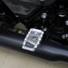 スポーツスター、ダイナ、ツーリング、ソフテイル アルミ削り出し フットペグ (シルバー)