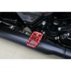 スポーツスター、ダイナ、ツーリング、ソフテイル アルミ削り出し フットペグ (レッド)1