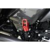 スポーツスター、ダイナ、ツーリング、ソフテイル アルミ削り出し フットペグ (レッド)2
