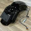  2014年以降 ツーリング CVOスタイル リアフェンダー&LEDシステム カーボンクリスタル 