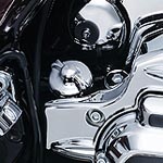 ハーレー、ツーリングモデル用イージーターン・ディップスティックキャップ　Kuryakyn