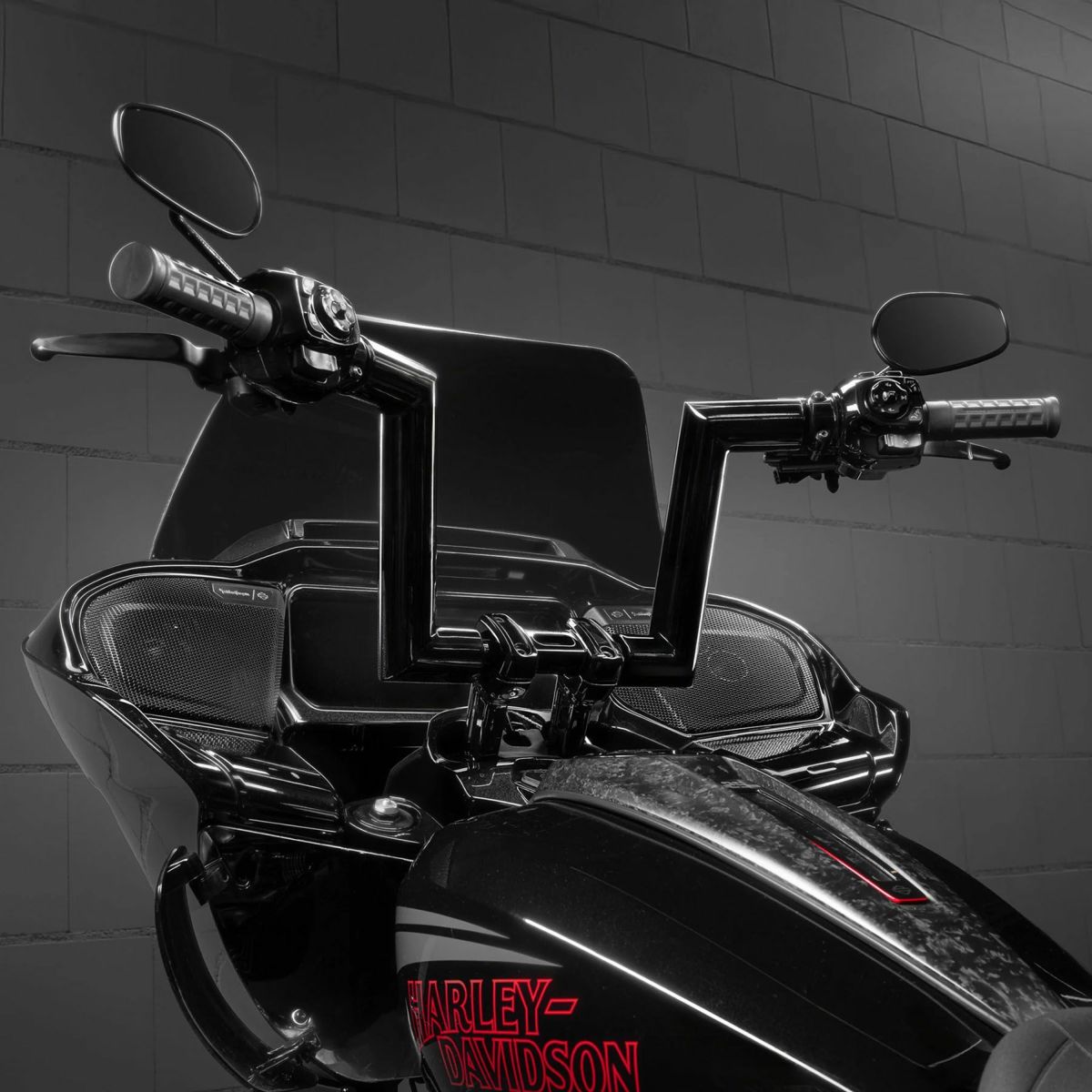 2024以降 ロードグライド ヘルライザー メガ・ファット ハンドルバー10インチ