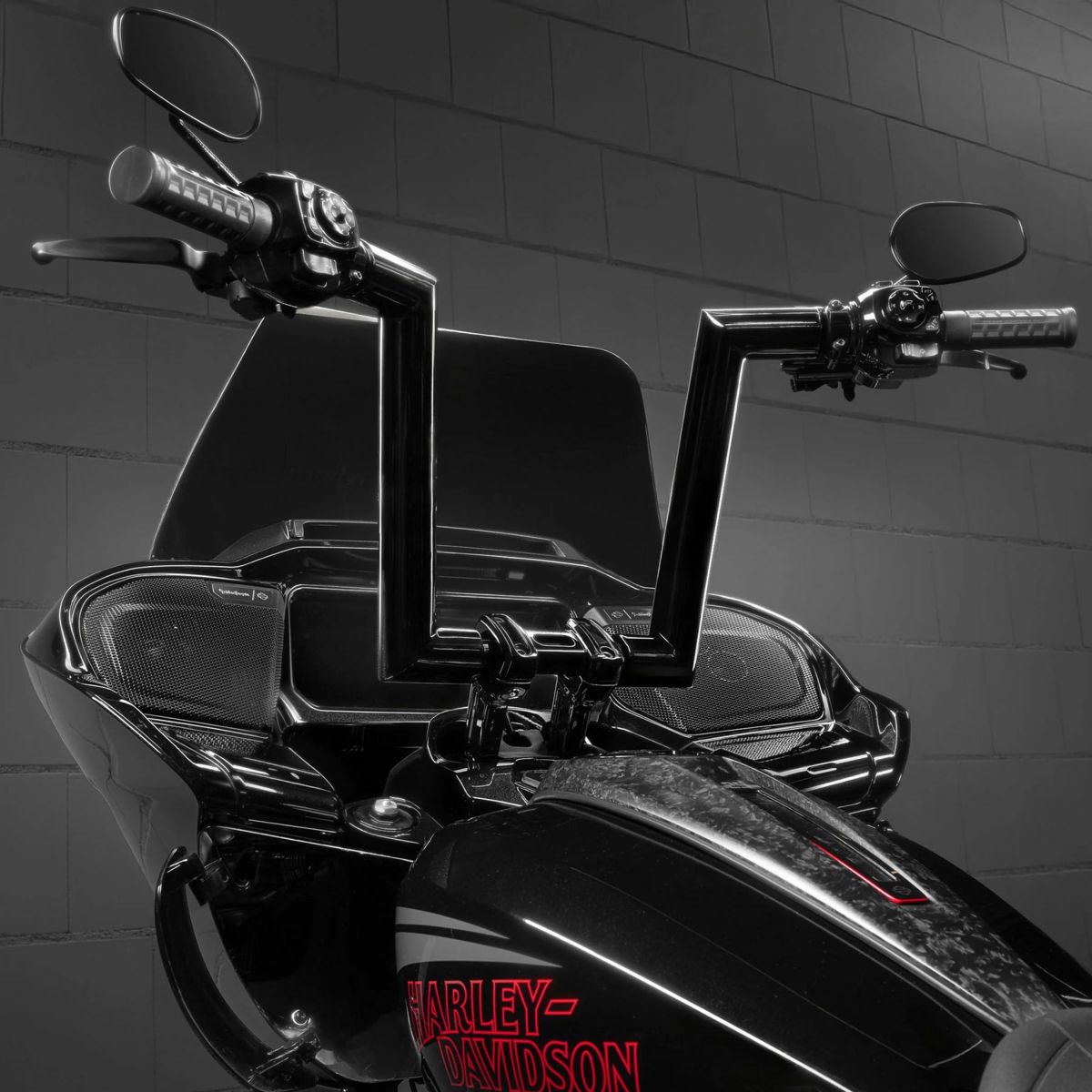 2024以降 ロードグライド ヘルライザー メガ・ファット ハンドルバー14インチ