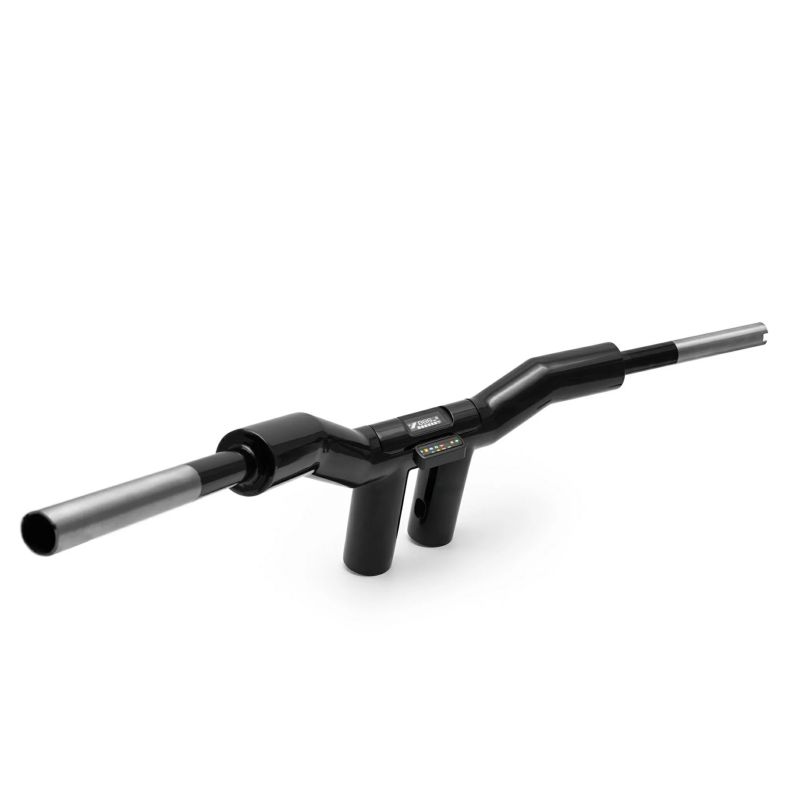 キラーカスタム ハーレー用 チャンピオン メガ・Tハンドルバー (デジタルメーターマウント付) 4インチ 