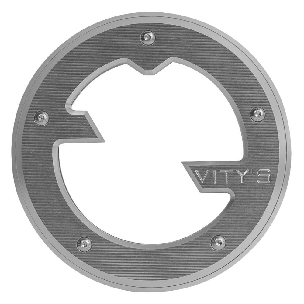 2016以降 ツーリング MASSIVE ダービーカバー シルバー Vitys Design （ビティーズデザイン）