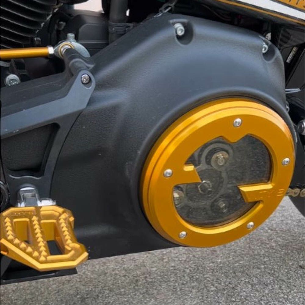 2016以降 ツーリング MASSIVE ダービーカバー ゴールド Vitys Design （ビティーズデザイン） 2