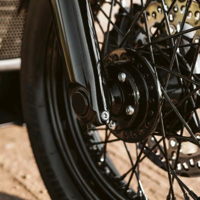 M8 ヘリテイジクラシック、デラックス フロント ホイールスペーサー キラーカスタム