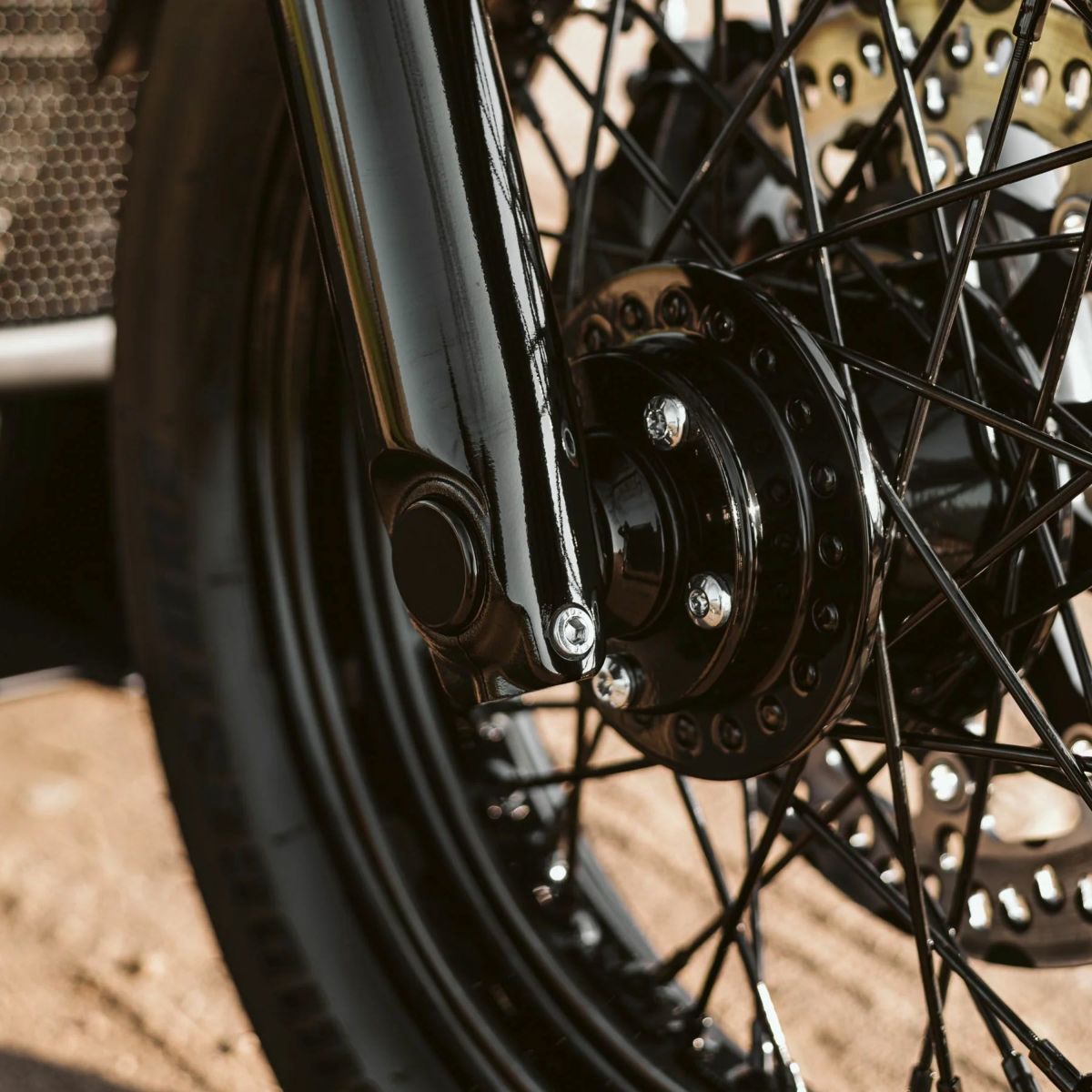 M8 ヘリテイジクラシック、デラックス フロント ホイールスペーサー