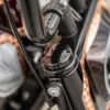M8ヘリテイジクラシック、デラックス フロント フォークエンドキャップ