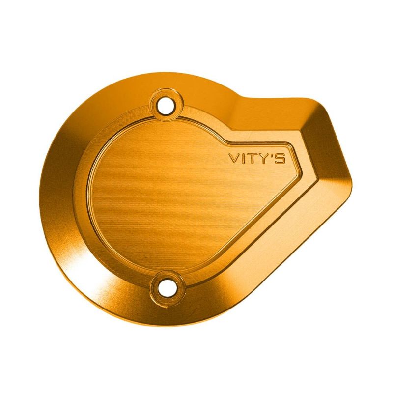 2025以降 ツーリング、ソフテイル  スムース タイマーカバー ゴールド Vitys Design （ビティーズデザイン）