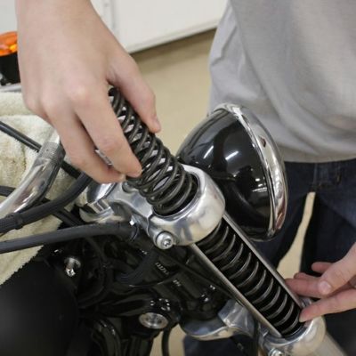 M8 ソフテイル ドロップイン・フロントサスペンション ロワリングキット プログレッシブ