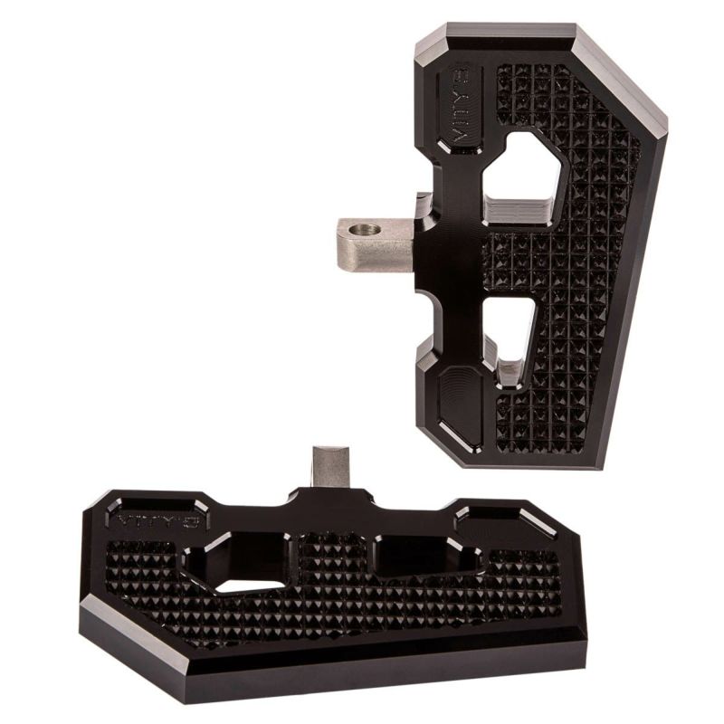 M8 ソフテイル Racing ライダー ミニフットボード ブラック Vitys Design （ビティーズデザイン）