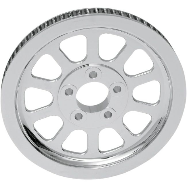 2007～2015 ソフテイル 10スポーク・プーリー66T x 20mm (クローム)1