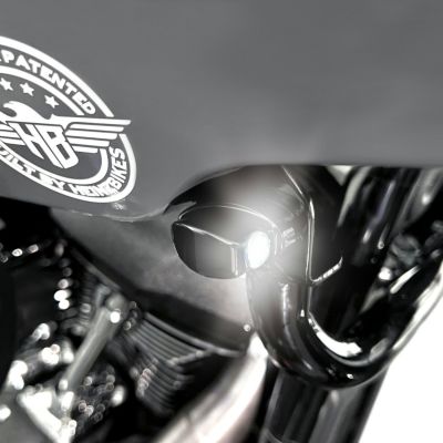ローライダーST ナノ・フロントウィンカー/ポジション付 (ブラック) ハインツバイクス