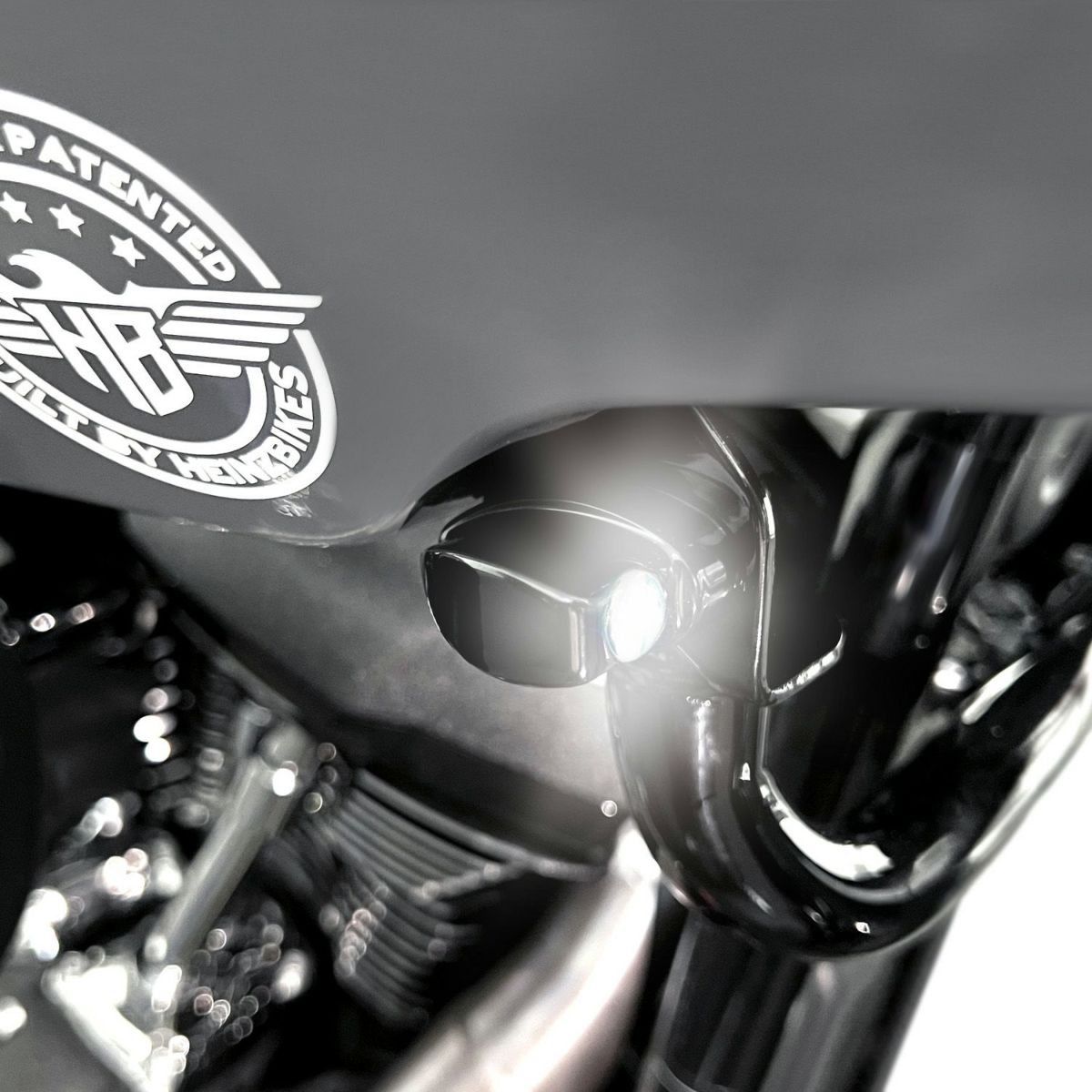 ローライダーST ナノ・フロントウィンカー/ポジション付 (ブラック)