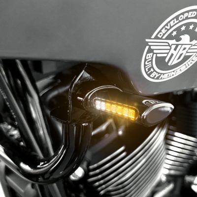 ハーレー純正LEDウインカー ブラック M8ソフトタイプ【前後4個セット】 ハーレー純正LEDウインカー ブラック M8ソフトタイプ【前後4個セット