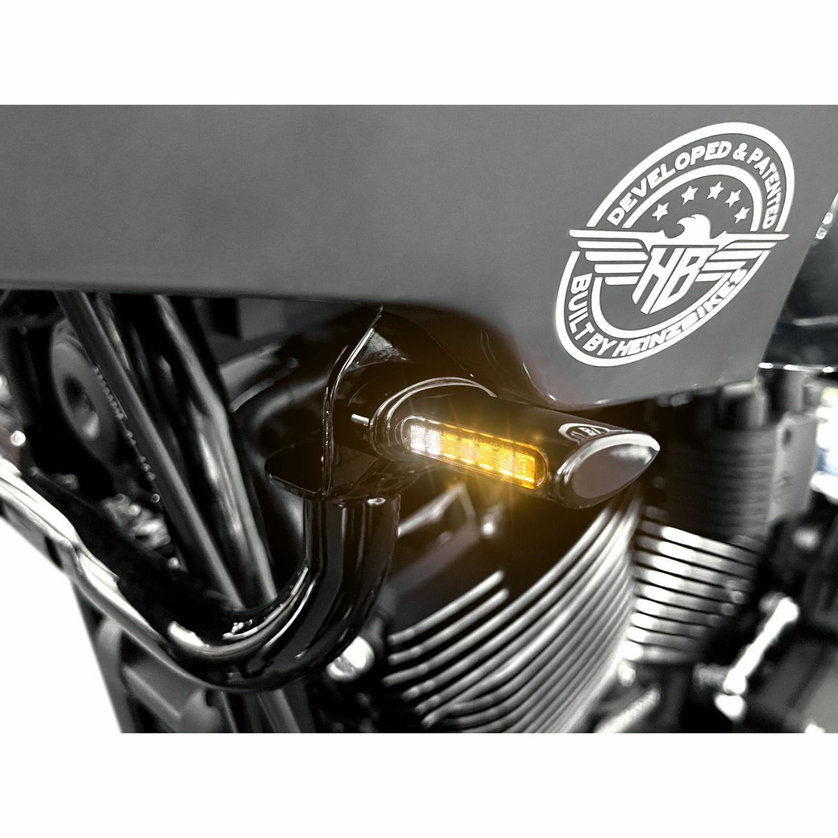 ローライダーST クラシック・フロントウィンカー/ポジション付 (ブラック)1