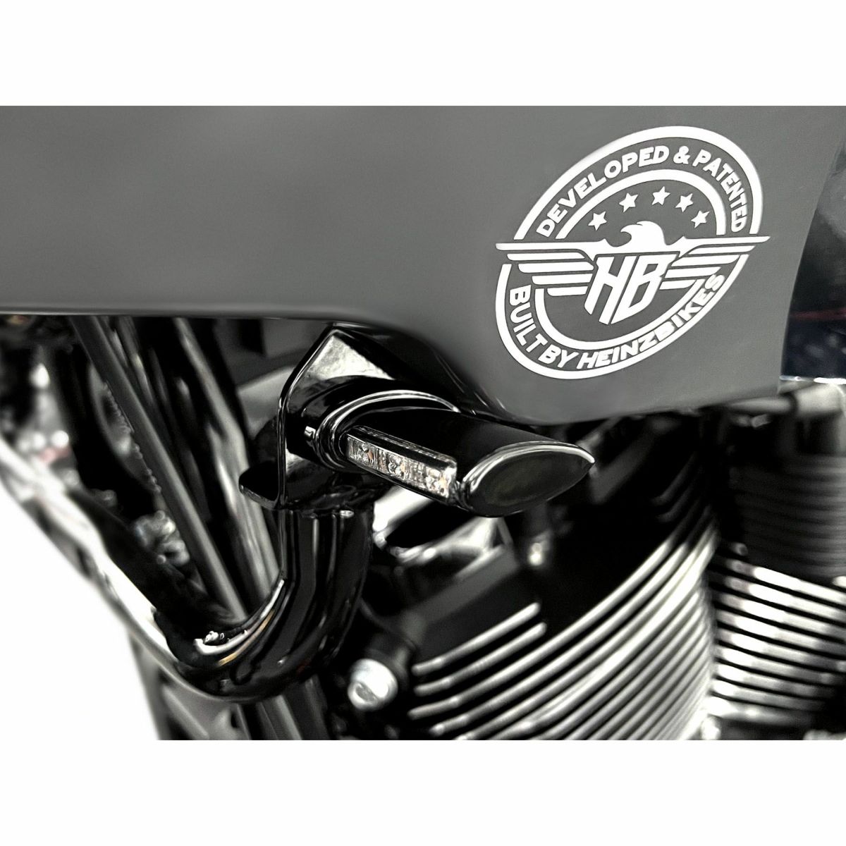 ローライダーST クラシック・フロントウィンカー/ポジション付 (ブラック)3