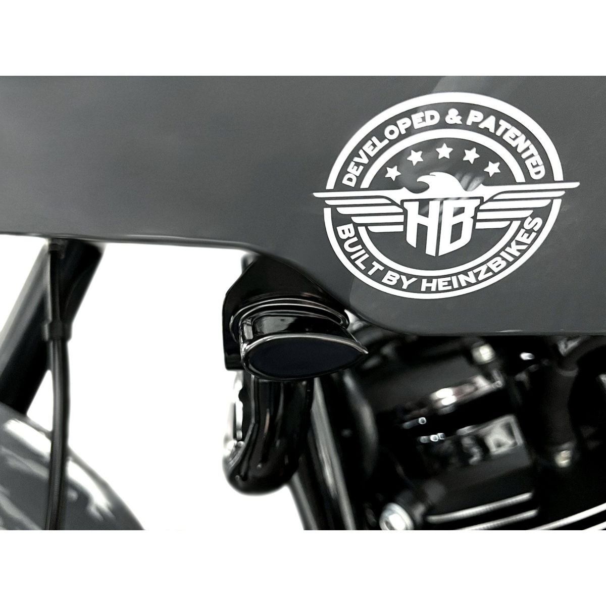 ローライダーST クラシック・フロントウィンカー/ポジション付 (ブラック)4