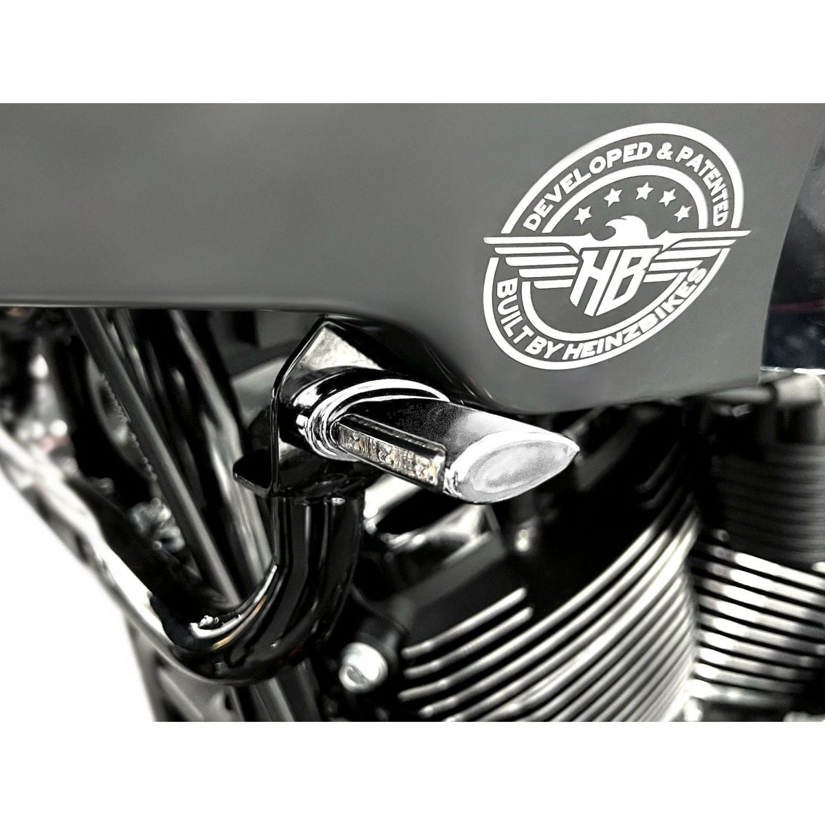  ローライダーST クラシック・フロントウィンカー/ポジション付 (クローム)1