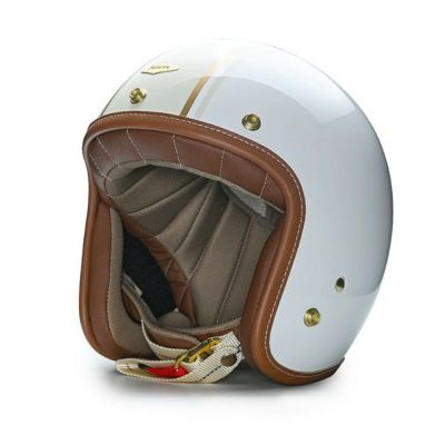 【SALE】 GODENシリーズ カスタム ジェットヘルメット グロスホワイト feture