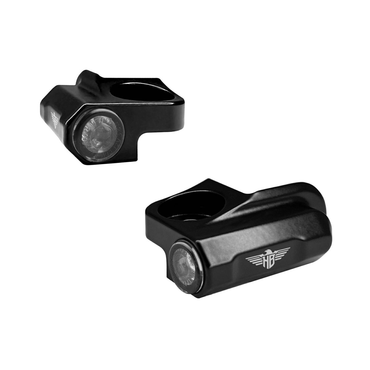 スポーツスターS、ナイトスター ナノ・フロントウィンカー (ブラック)3