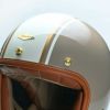 GODENシリーズ カスタム ジェットヘルメット グロスキャメル/ホワイト feture 4